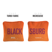 Gameday Blacksburg Synergy Pro Orange Bag Fabric
