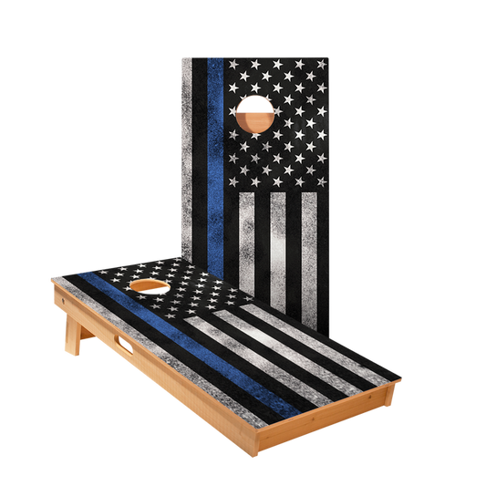 Thin Blue Line Cornhole Boards