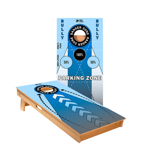 Blue Training Cornhole Boards