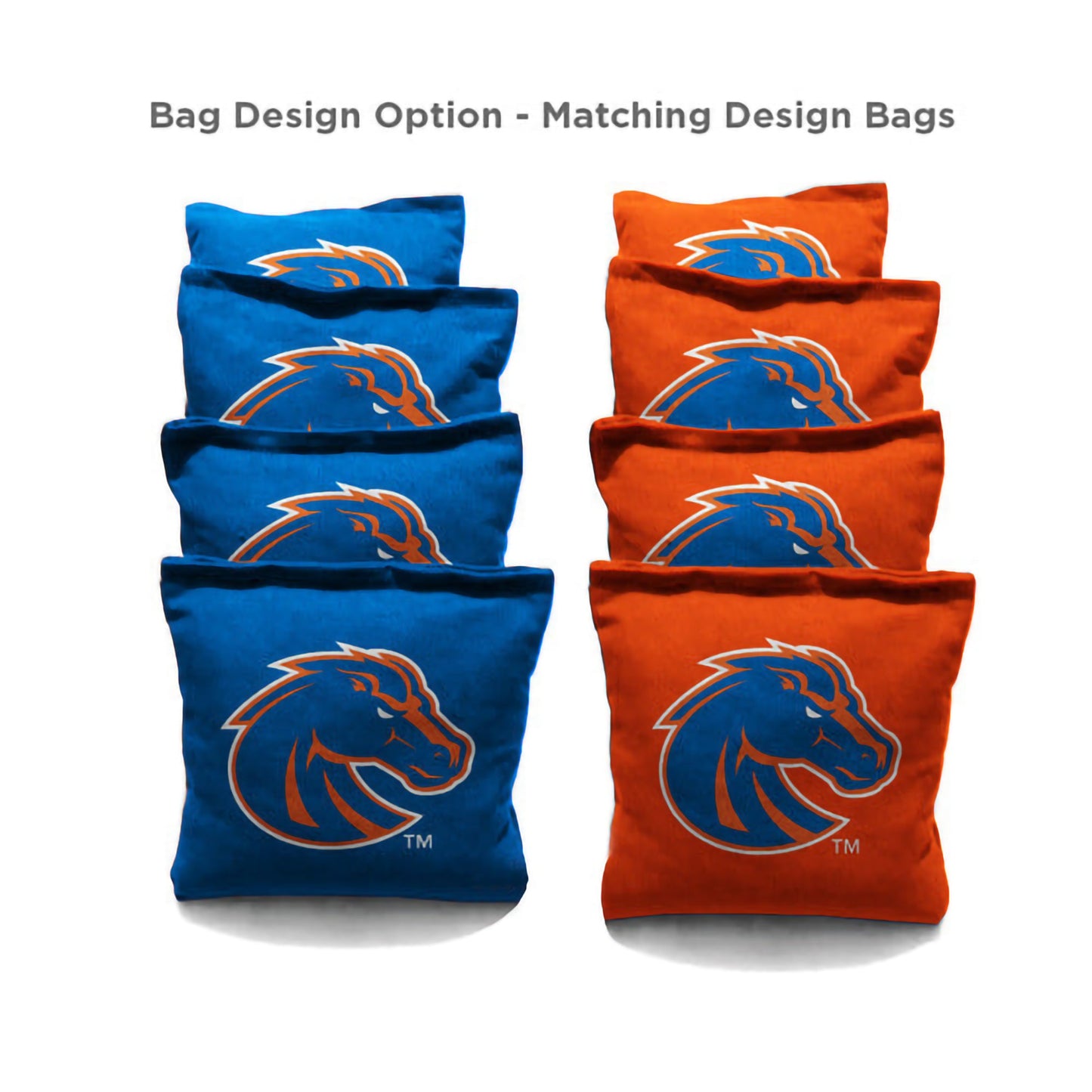 boise state cornhole bags