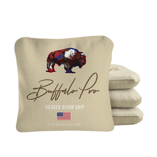 Buffalo Synergy Pro Tan Cornhole Bags