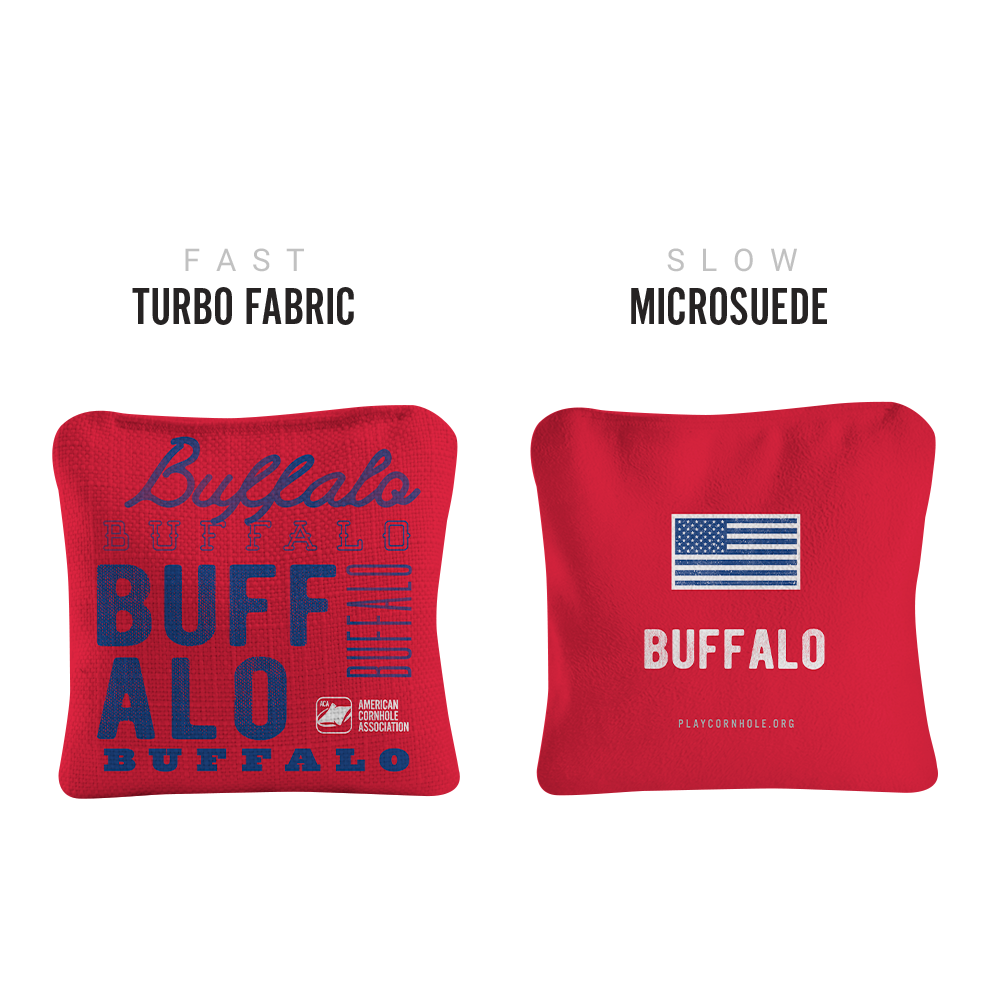 Gameday Buffalo Football Synergy Pro Red Bag Fabric