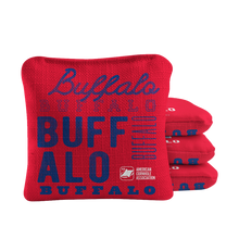 Gameday Buffalo Football Synergy Pro Red Cornhole Bags
