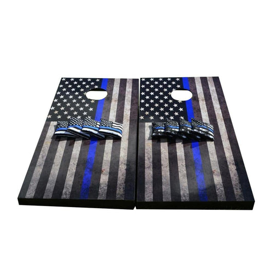 USa Blue Line Bundle Cornhole Boards