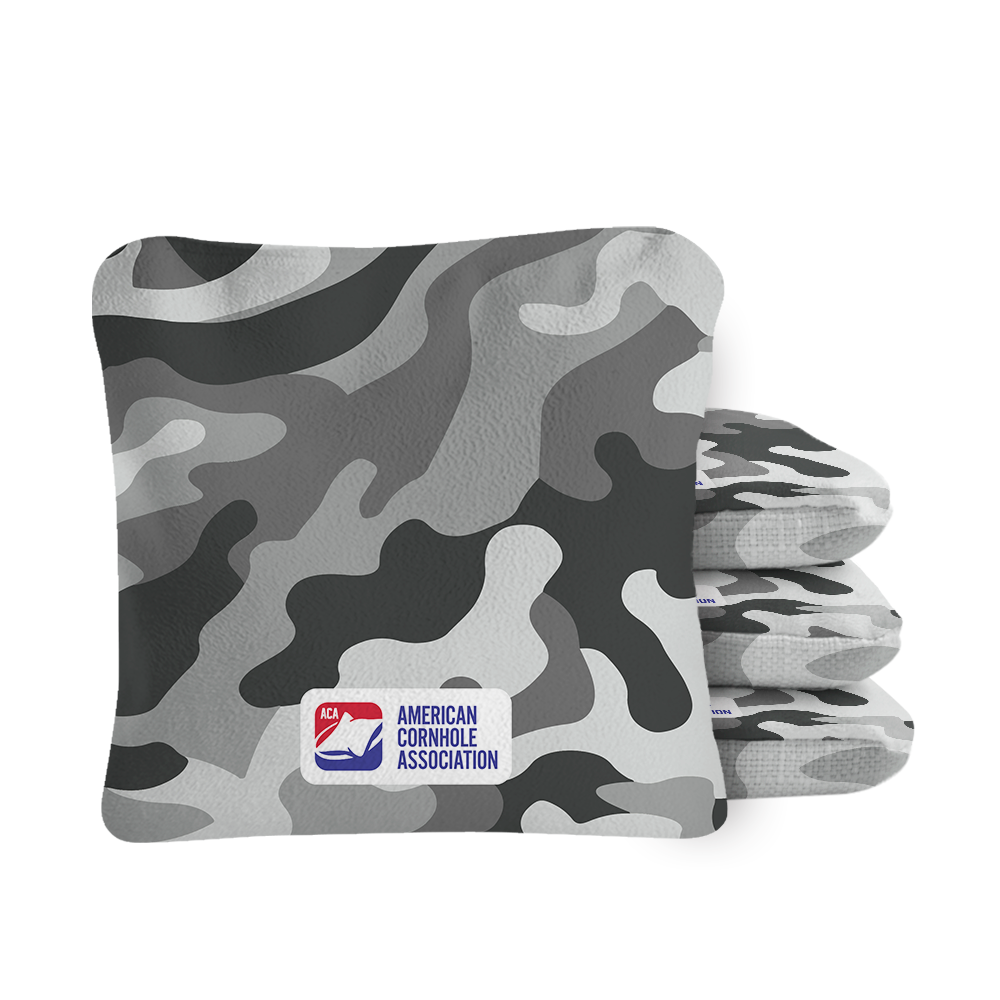 Camouflage Synergy Pro Gray Cornhole Bags