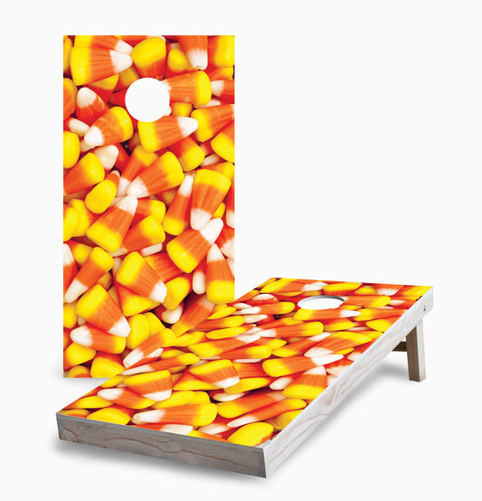 Candy Corn Cornhole Boards