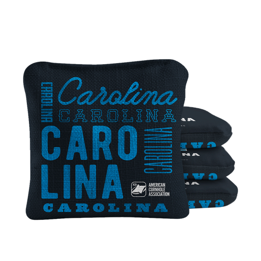 Gameday Carolina Football Synergy Pro Dark Blue Cornhole Bags