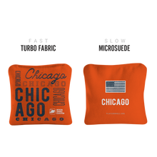 Gameday Chicago Football Synergy Pro Orange Bag Fabric
