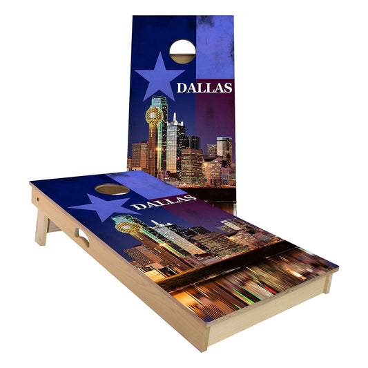 Dallas City Cornhole Boards