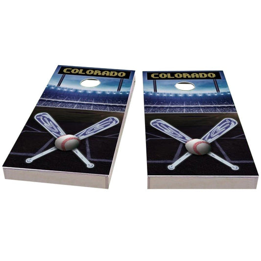 Colorado Baseball All-Weather Cornhole