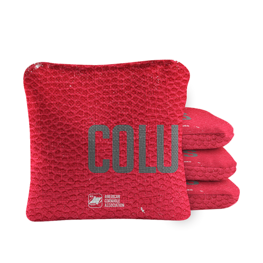 Gameday Columbus Synergy Pro Red Cornhole Bags