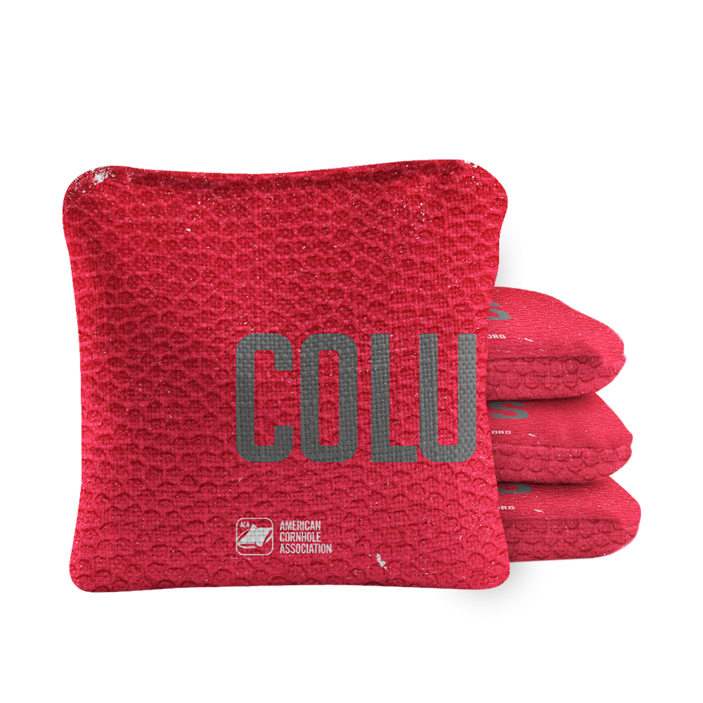 Gameday Columbus Synergy Pro Red Cornhole Bags