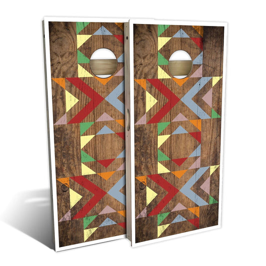 Country Living Autumn Layout Cornhole Boards