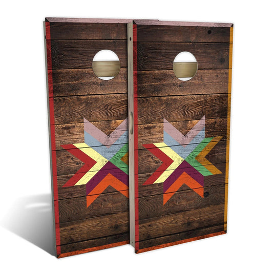 Country Living Autumn Star Cornhole Boards