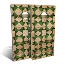 Country Living Green Christmas Cornhole Boards
