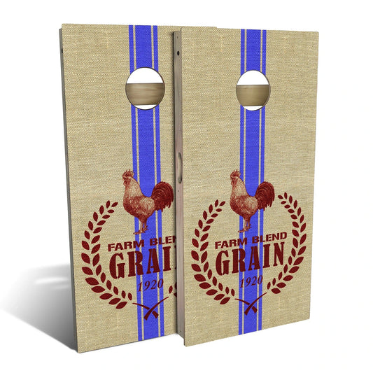 Country Living Grain Sack Cornhole Boards