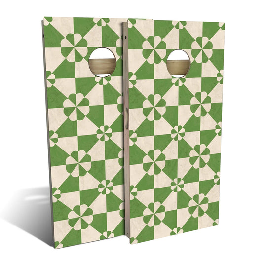 Country Living Green Tile Cornhole Boards