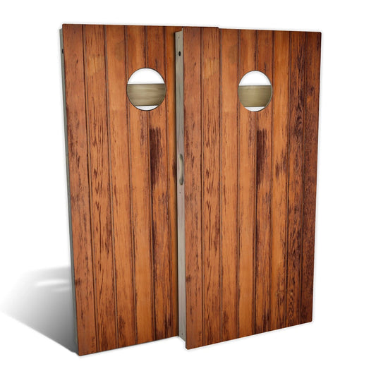 Country Living Wood Plank Cornhole Boards