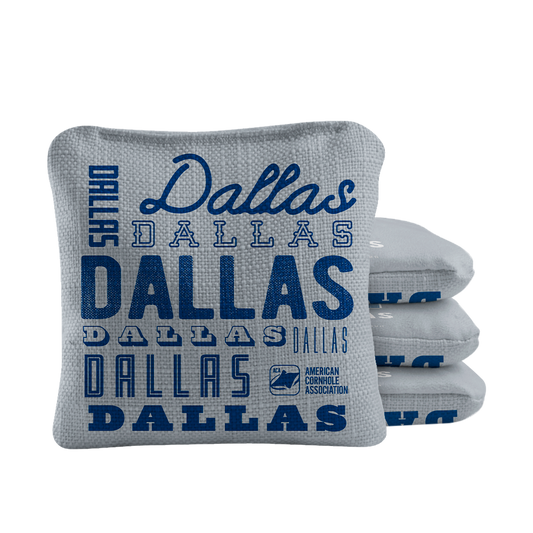 Gameday Dallas Football Synergy Pro Gray Cornhole Bags