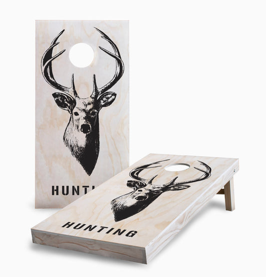 Deer Silhouette Cornhole Boards