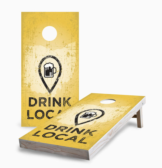 Drink Local Cornhole Boards