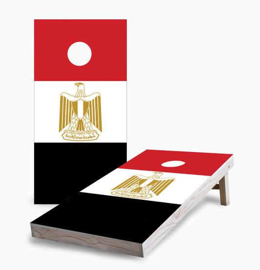 Egyptian Flag Cornhole Boards