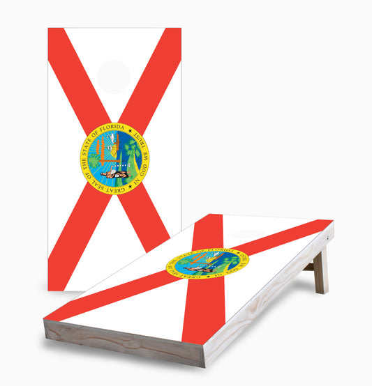 Florida State Flag Cornhole Boards
