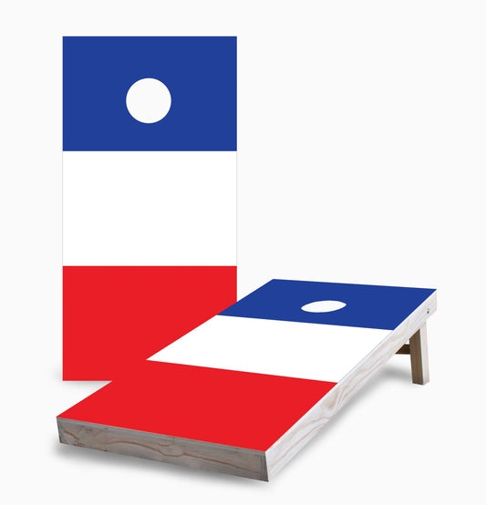 French Flag Cornhole Boards