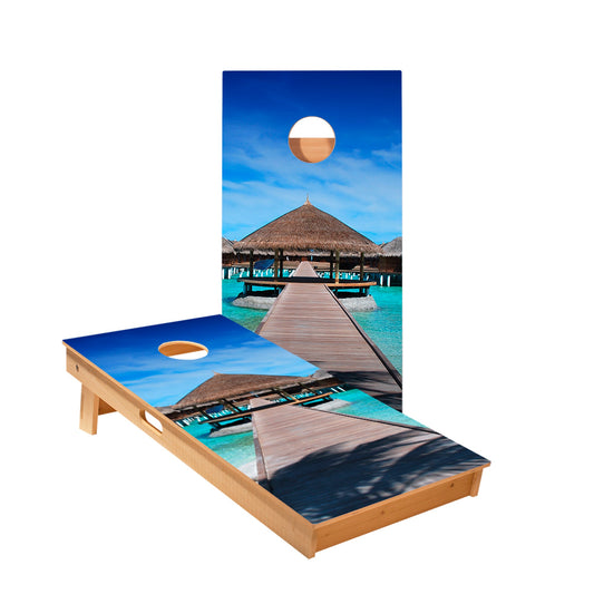 Gazebo Cornhole Boards