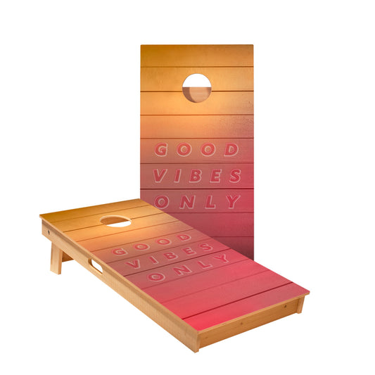 Good Vibes Only Cornhole Boards