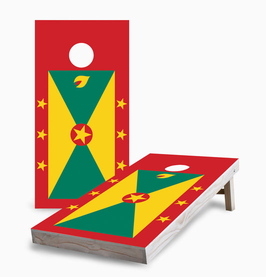 Grenada Flag Cornhole Boards