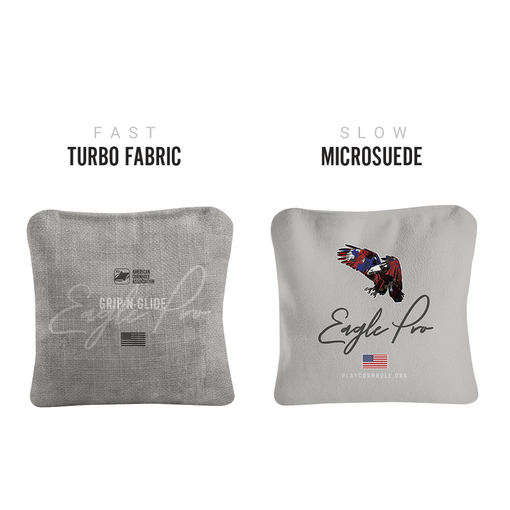 Eagle Synergy Pro Cornhole Gray Bags Bag Fabric