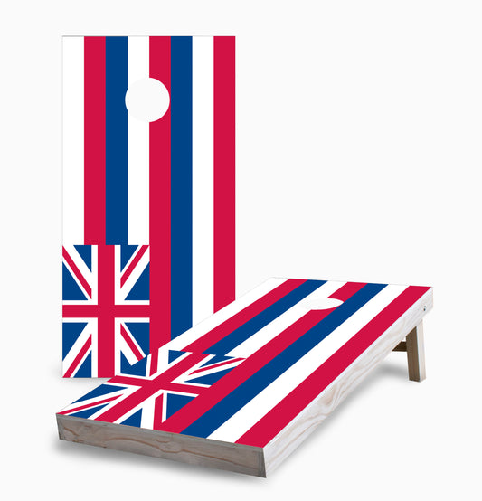 Hawaii State Flag Cornhole Boards
