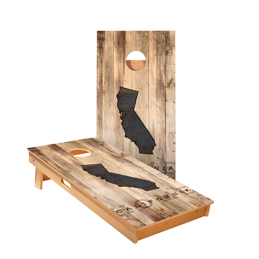 California Rustic Cornhole Boards