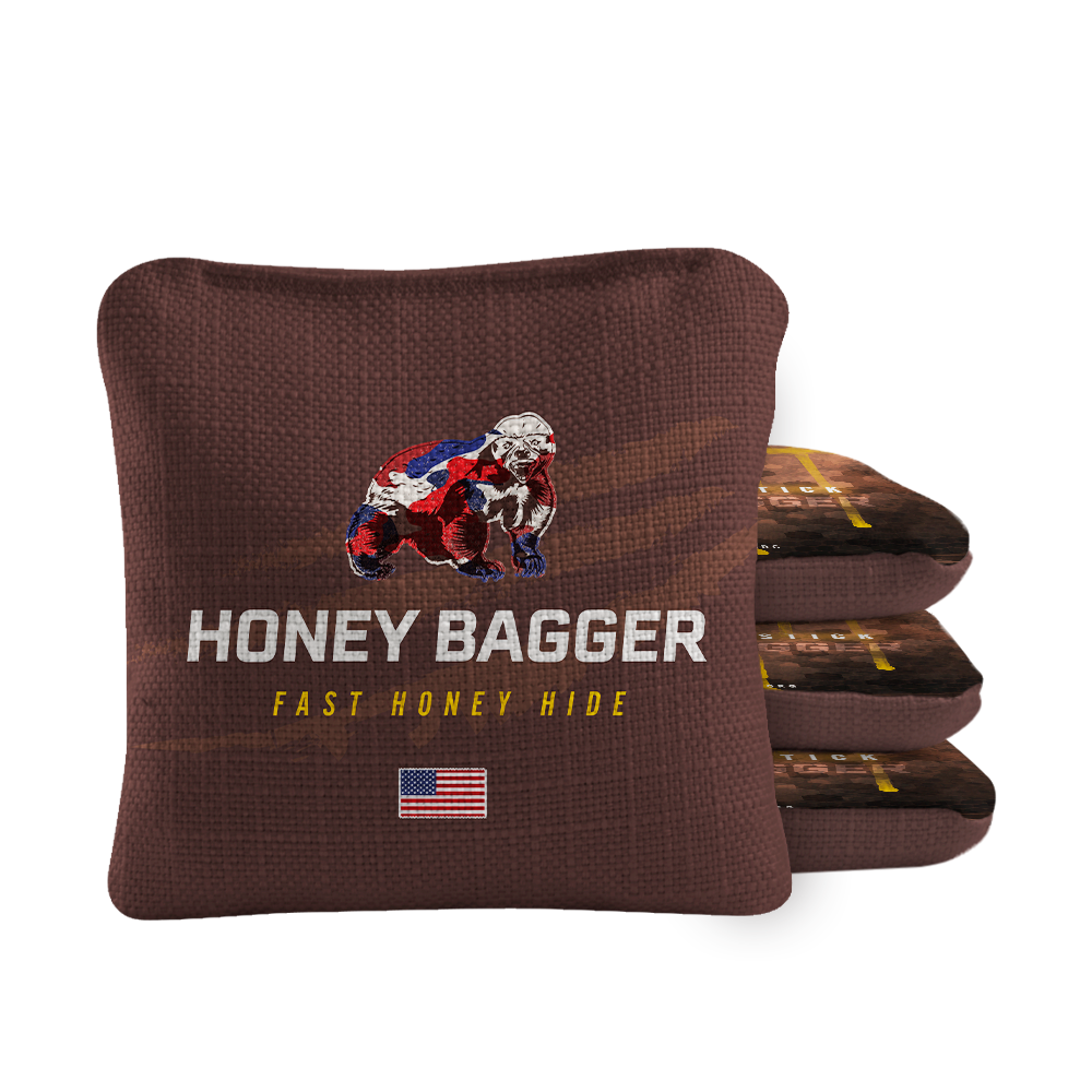 Honey Bagger Synergy Pro Brown Cornhole Bags