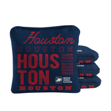 Gameday Houston Football Synergy Pro Navy Blue Cornhole Bags
