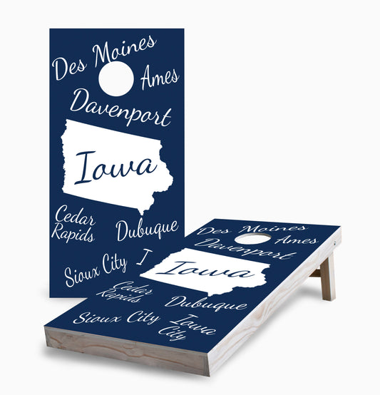 Iowa State Pride Cornhole Boards