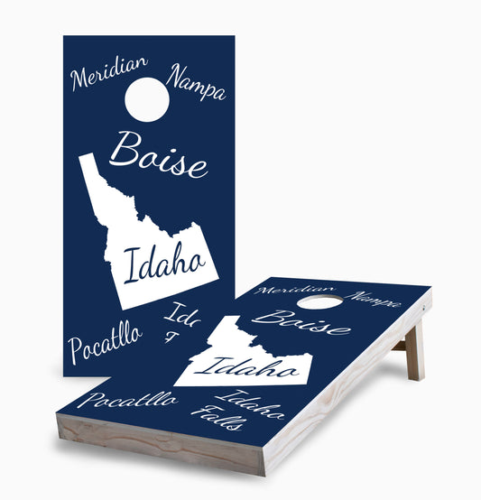 Idaho State Pride Cornhole Boards