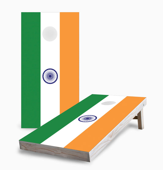 Indian Flag Cornhole Boards