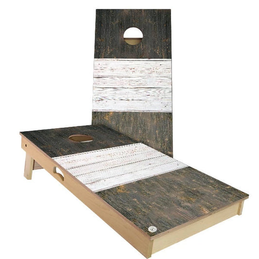 Ireland Flag Rustic Cornhole Boards