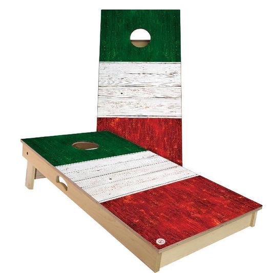 Italy Flag Cornhole Boards