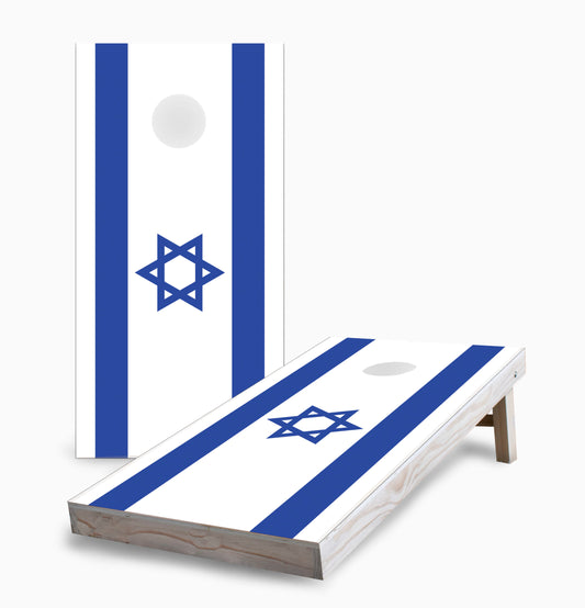 Israeli Flag Cornhole Boards