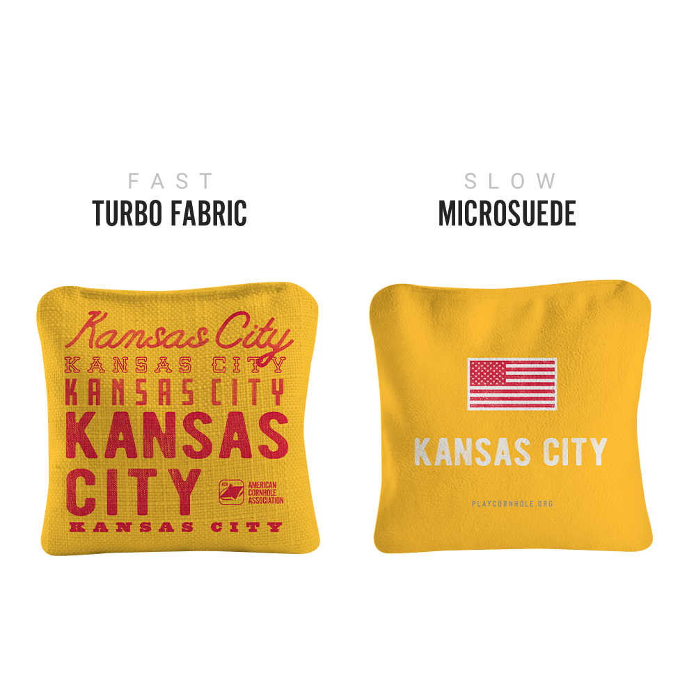 Gameday Kansas City Football Synergy Pro Yellow Bag Fabric