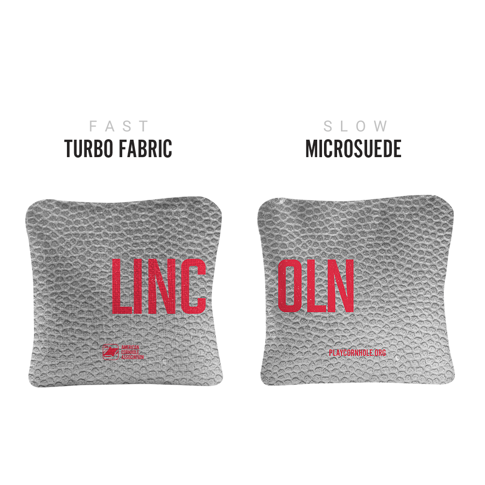 Gameday Lincoln Synergy Pro Gray Bag Fabric