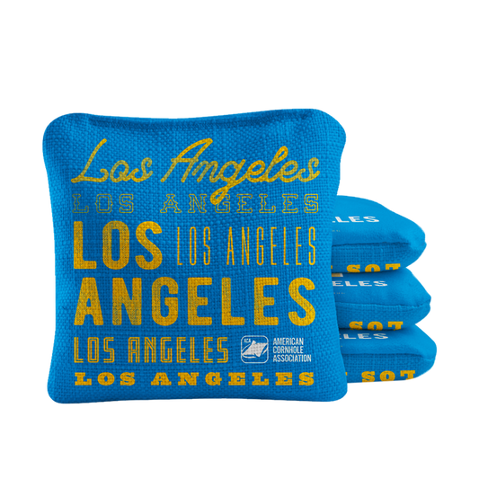 Gameday Los Angeles Football Blue Synergy Pro Cornhole Bags