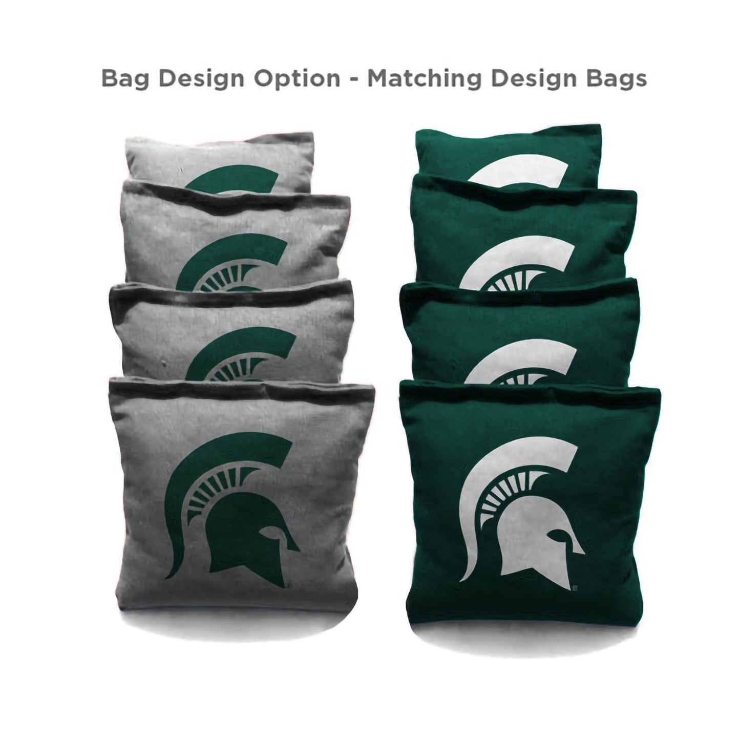 michigan state cornhole bags