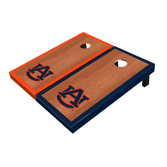 Auburn Tigers Rosewood Alternating Border Cornhole Boards