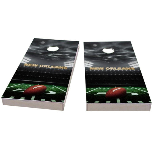 New Orleans Football Cornhole Boards