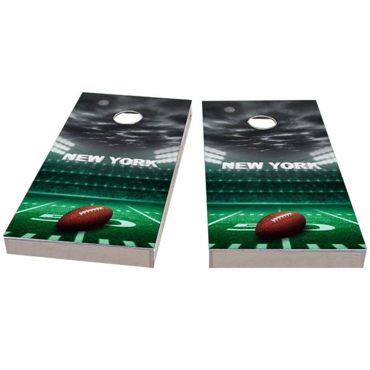 New York J Football All-Weather Cornhole