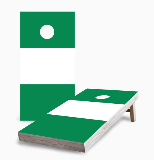 Nigerian Flag Cornhole Boards